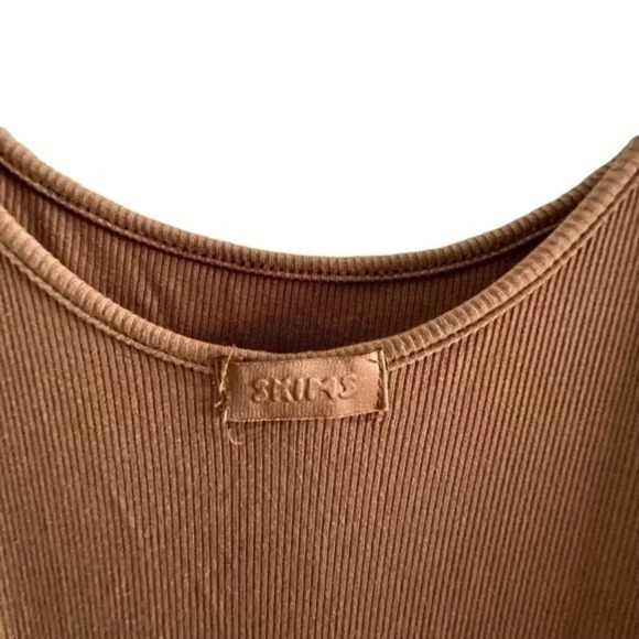 SKIMS Ribbed Long Slipdress XL B1026 - Picture 6 of 6